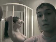 Beautiful brunette girlfriend sex gorgeous amateur tits porn